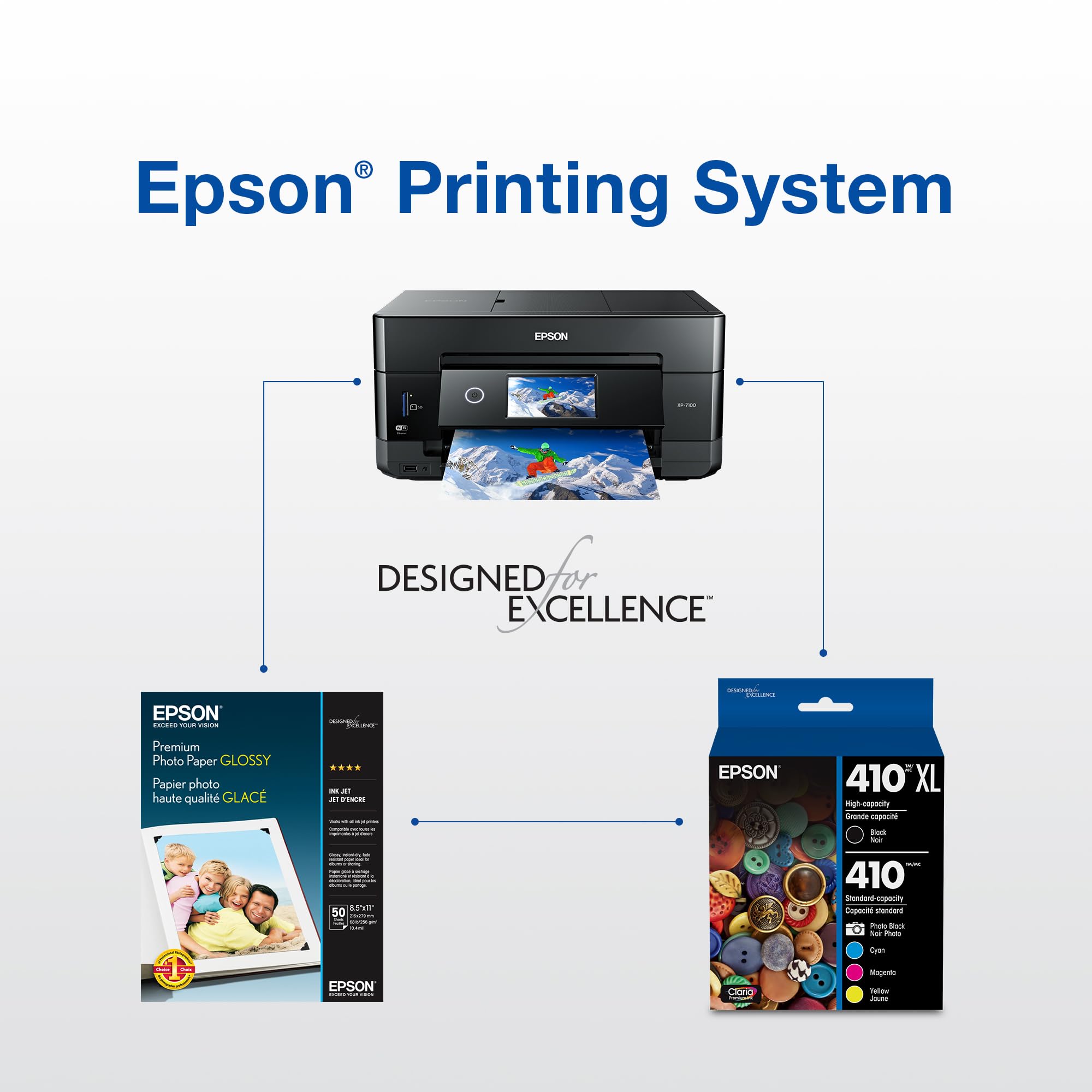 Amazon.com: EPSON 410 Claria Premium Ink High Capacity Photo Black